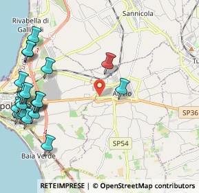 Mappa Via Gallipoli, 73011 Alezio LE, Italia (3.08)
