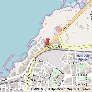 Mappa Via lecce 105, 73014 Gallipoli, Lecce (Puglia)
