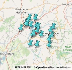Mappa Via Oristano, 09080 Neoneli OR, Italia (10.5085)