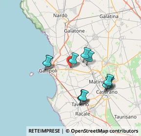 Mappa Search Results Web results, 73011 Alezio LE, Italia (7.34083)