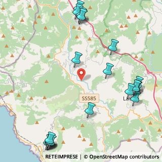 Mappa Strada Provinciale Lagonegrese Superiore, 85040 Rivello PZ, Italia (6.6175)
