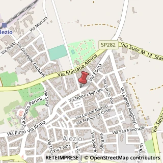 Mappa Via Roma, 230, 73011 Alezio, Lecce (Puglia)