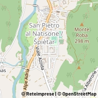 Map San Pietro al Natisone