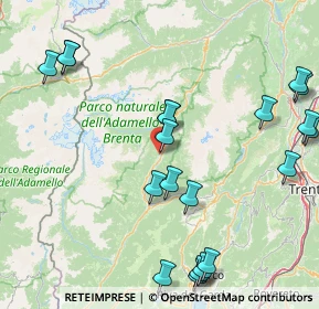 Mappa Via Pozze, 38080 Caderzone Terme TN, Italia (20.1645)