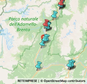 Mappa Via Pozze, 38080 Caderzone Terme TN, Italia (8.746)