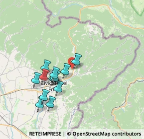 Mappa Strada di S. Giovanni d'Antro, 33049 San Pietro Al Natisone UD, Italia (6.72833)