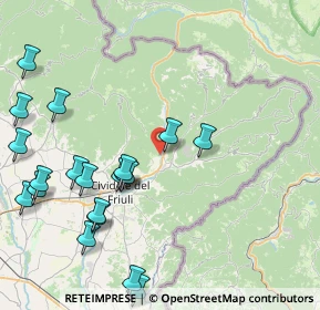 Mappa Strada di S. Giovanni d'Antro, 33049 San Pietro Al Natisone UD, Italia (9.9215)