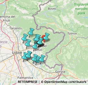 Mappa Strada di S. Giovanni d'Antro, 33049 San Pietro Al Natisone UD, Italia (10.59833)