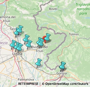 Mappa Strada di S. Giovanni d'Antro, 33049 San Pietro Al Natisone UD, Italia (15.60846)