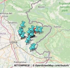 Mappa Strada di S. Giovanni d'Antro, 33049 San Pietro Al Natisone UD, Italia (9.301)