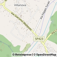 Map Farra d'Alpago