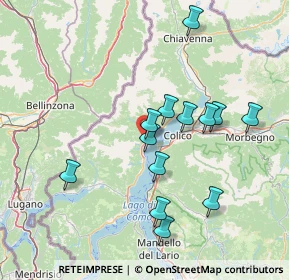 Mappa Dongo, 22014 Dongo CO, Italia (13.83923)