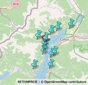 Mappa Dongo, 22014 Dongo CO, Italia (4.74615)