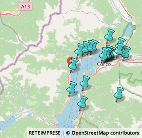 Mappa Dongo, 22014 Dongo CO, Italia (7.155)