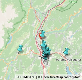 Mappa Str. del Dos di Lamar, 38121 Trento TN, Italia (6.46077)