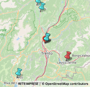 Mappa Str. del Dos di Lamar, 38121 Trento TN, Italia (36.64)