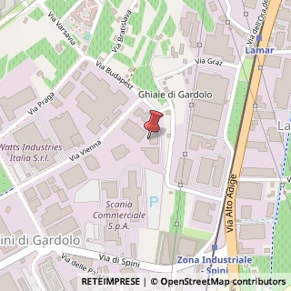 Mappa Via Vienna, 82, 38121 Trento, Trento (Trentino-Alto Adige)