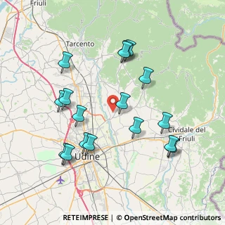 Mappa Via Verona, 33040 Povoletto UD, Italia (7.83353)