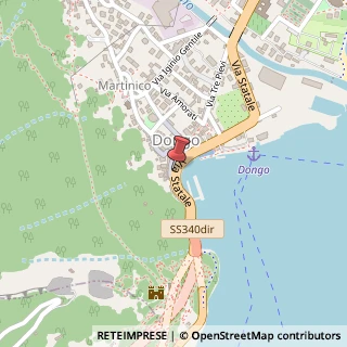 Mappa Via Cavour, 11, 22014 Dongo, Como (Lombardia)