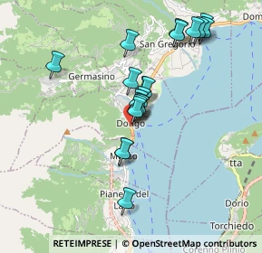 Mappa Via Cavour, 22014 Dongo CO, Italia (1.531)