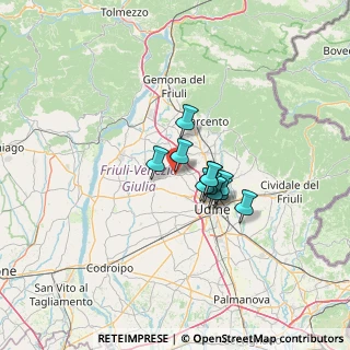 Mappa , 33030 Moruzzo UD, Italia (7.87091)