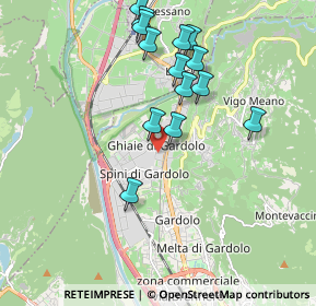 Mappa Via Salisburgo, 38121 Trento TN, Italia (1.87143)