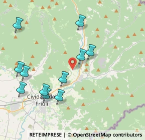 Mappa Via Vernasso, 33049 San Pietro Al Natisone UD, Italia (4.30091)