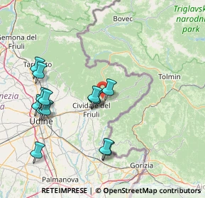 Mappa Via Vernasso, 33049 San Pietro Al Natisone UD, Italia (15.67286)