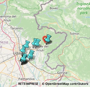Mappa Via Vernasso, 33049 San Pietro Al Natisone UD, Italia (14.53938)