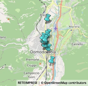 Mappa Via S. Antonio, 28845 Domodossola VB, Italia (0.7525)