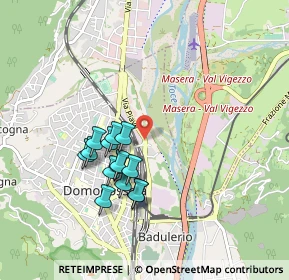 Mappa Via Piave, 28845 Domodossola VB, Italia (0.76643)