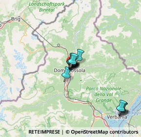 Mappa Via Agis Piemontesi, 28845 Domodossola VB, Italia (9.52857)