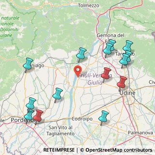Mappa Via Camillo Benso Conte di Cavour, 33030 Dignano UD, Italia (19.89643)