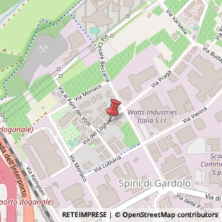Mappa Via del Loghet, 7, 38100 Trento, Trento (Trentino-Alto Adige)
