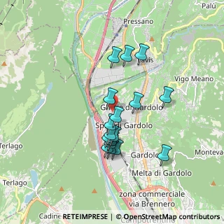 Mappa Via del Loghet, 38100 Trento TN, Italia (1.48176)