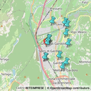 Mappa Via del Loghet, 38100 Trento TN, Italia (1.55714)