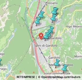 Mappa Via del Loghet, 38121 Trento TN, Italia (2.35667)