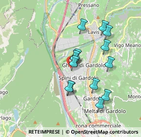 Mappa Via del Loghet, 38121 Trento TN, Italia (1.55714)