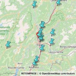 Mappa Via del Loghet, 38100 Trento TN, Italia (14.60929)