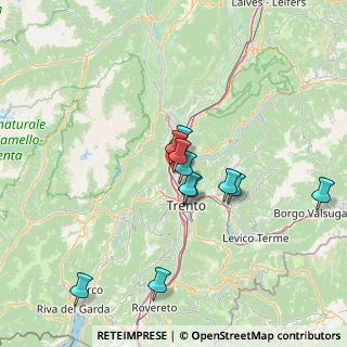 Mappa Via del Loghet, 38100 Trento TN, Italia (11.92727)