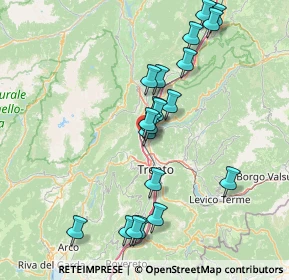 Mappa Via del Loghet, 38121 Trento TN, Italia (14.7735)