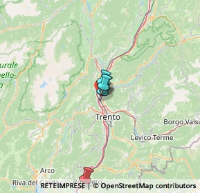 Mappa Via del Loghet, 38121 Trento TN, Italia (35.56417)