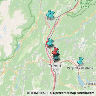 Mappa Via del Loghet, 38100 Trento TN, Italia (5.32308)