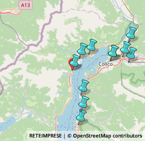 Mappa SS340dir, 22014 Dongo CO, Italia (7.86909)