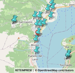 Mappa SS340dir, 22014 Dongo CO, Italia (2.17353)