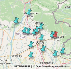 Mappa Via Giuseppe Verdi, 33010 Pagnacco UD, Italia (13.822)