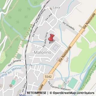 Mappa Via Valle Camonica, 7, 25040 Breno, Brescia (Lombardia)