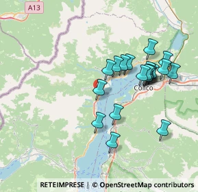 Mappa Via Garibaldi, 22014 Dongo CO, Italia (6.949)