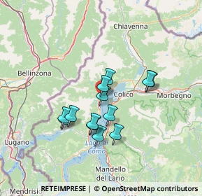 Mappa Via Garibaldi, 22014 Dongo CO, Italia (10.75692)
