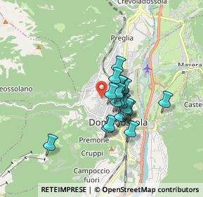 Mappa Via Natale Menotti, 28845 Domodossola VB, Italia (1.146)
